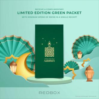 Red Box Karaoke FREE Raya Green Packet Promotion