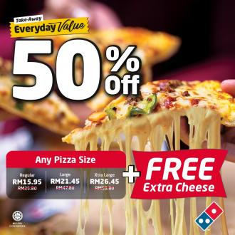 Domino's Pizza FREE Extra Cheese Promotion