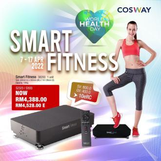 Cosway World Health Day Smart Fitness Promotion (7 April 2022 - 17 April 2022)
