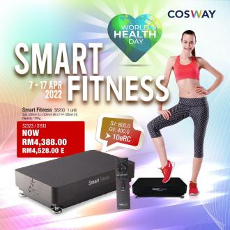Cosway World Health Day Smart Fitness Promotion (7 Apr 2022 - 17 Apr 2022)