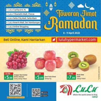 LuLu Ramadan Fresh Deals Promotion (8 April 2022 - 11 April 2022)