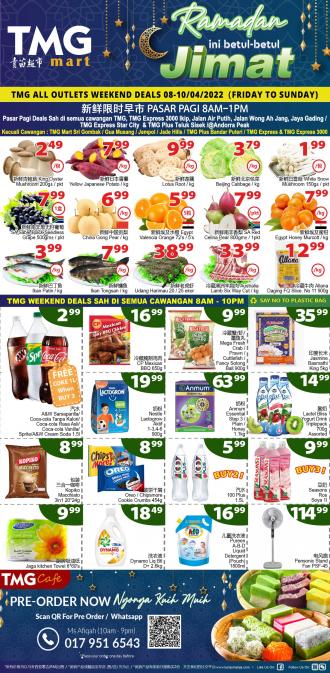 TMG Mart Ramadan Weekend Promotion (8 April 2022 - 10 April 2022)