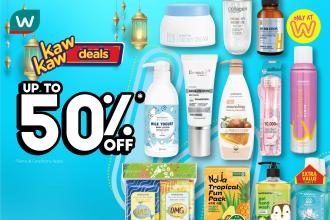 Watsons Brand Products Sale Up To 50% OFF (7 April 2022 - 11 April 2022)