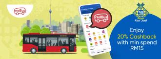 RedBus Raya 20% Cashback Promotion with Touch 'n Go eWallet (4 Apr 2022 - 15 May 2022)