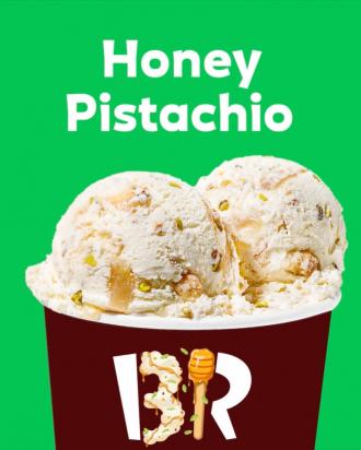 Baskin Robbins Honey Pistachio