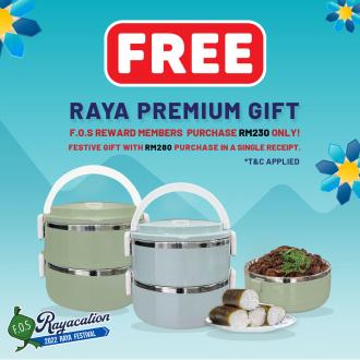 F.O.S FREE Raya Premium Gift Promotion