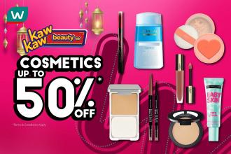 Watsons Cosmetics Sale Up To 50% OFF (14 Apr 2022 - 19 Apr 2022)