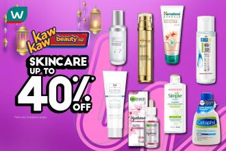 Watsons Skincare Sale Up To 40% OFF (14 April 2022 - 19 April 2022)