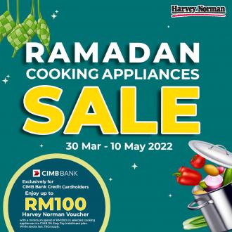 Harvey Norman Ramadan Cooking Appliances Sale (30 March 2022 - 10 May 2022)