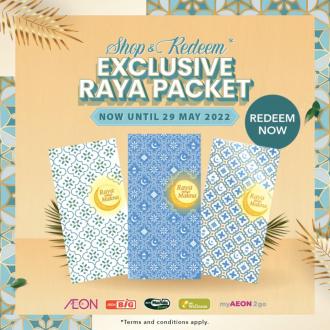 AEON BiG Hari Raya FREE Raya Packets Promotion (valid until 29 May 2022)