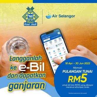 Touch 'n Go eWallet Air Selangor RM5 Cashback Promotion (18 April 2022 - 30 June 2022)