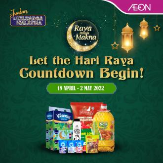 AEON Hari Raya Countdown Promotion (18 April 2022 - 2 May 2022)