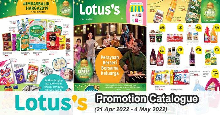 Tesco / Lotus's Hari Raya Promotion Catalogue (21 Apr 2022 - 4 May 2022)