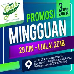 Pasaraya Fresh Grocer Weekend Promotion (29 June 2018 - 1 July 2018)