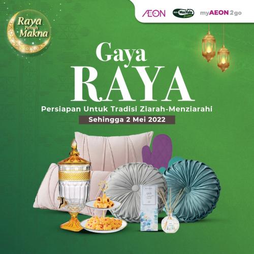 AEON Raya Home Essentials Promotion (valid until 2 May 2022)