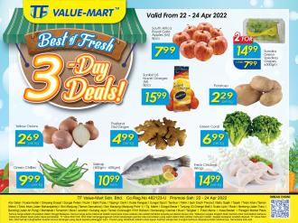TF Value-Mart Weekend Fresh Items Promotion (22 Apr 2022 - 24 Apr 2022)