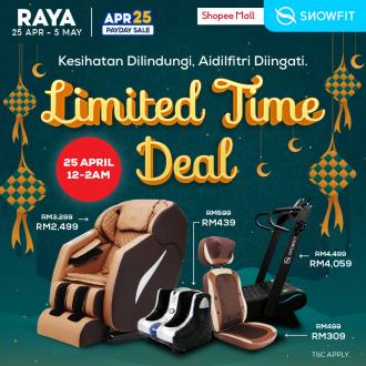 SnowFit Shopee Raya Sale (25 Apr 2022)