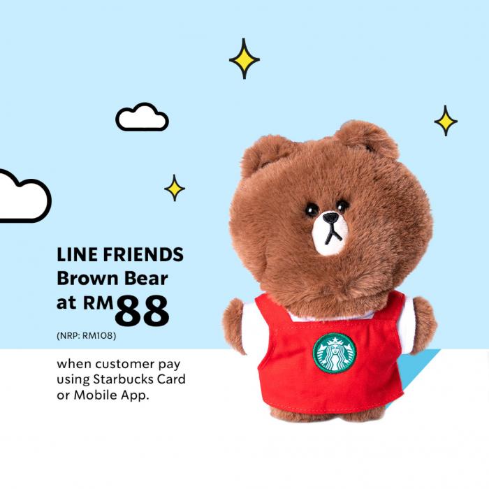 Starbucks LINE FRIENDS Earth Day Collection Purchase With Purchase Promotion (22 April 2022 onwards)