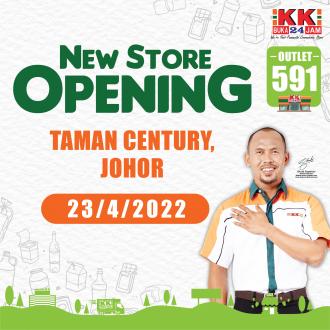 KK SUPER MART Taman Century Johor Opening Promotion (23 April 2022 - 29 April 2022)