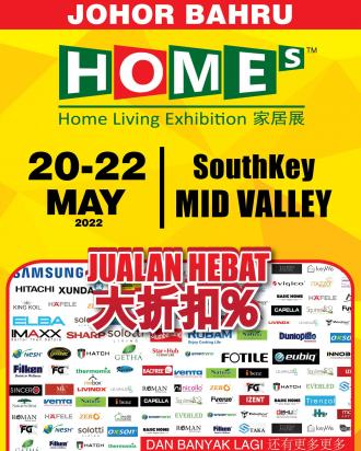 HOMEs Home Living Exhibition Sale at Southkey Mid Valley (20 May 2022 - 22 May 2022)