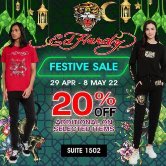 Ed Hardy Raya Festive Sale at Johor Premium Outlets (29 Apr 2022 - 8 May 2022)