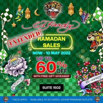 Ed Hardy Ramadan Sale Up To 60% OFF at Johor Premium Outlets (26 Apr 2022 - 10 May 2022)