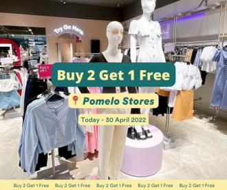 Pomelo Buy 2 Get 1 FREE Promotion (valid until 30 April 2022)
