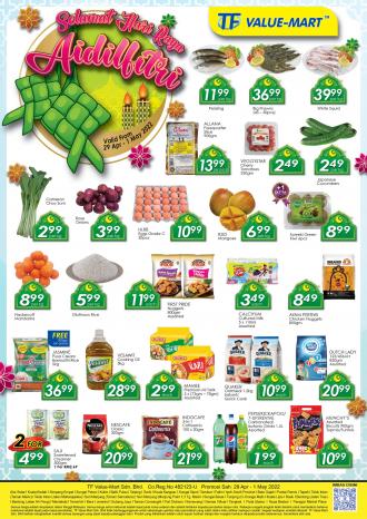 TF Value-Mart Hari Raya Weekend Promotion (29 April 2022 - 1 May 2022)
