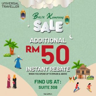 Universal Traveller Balik Kampung Sale at Johor Premium Outlets (4 Apr 2022 - 8 May 2022)