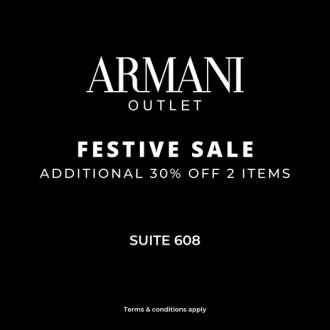 Armani Outlet Raya Festive Sale at Genting Highlands Premium Outlets (29 April 2022 - 8 May 2022)