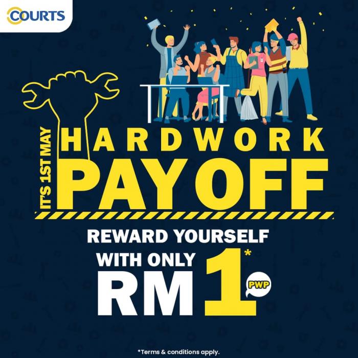COURTS Labour Day Promotion (1 May 2022)