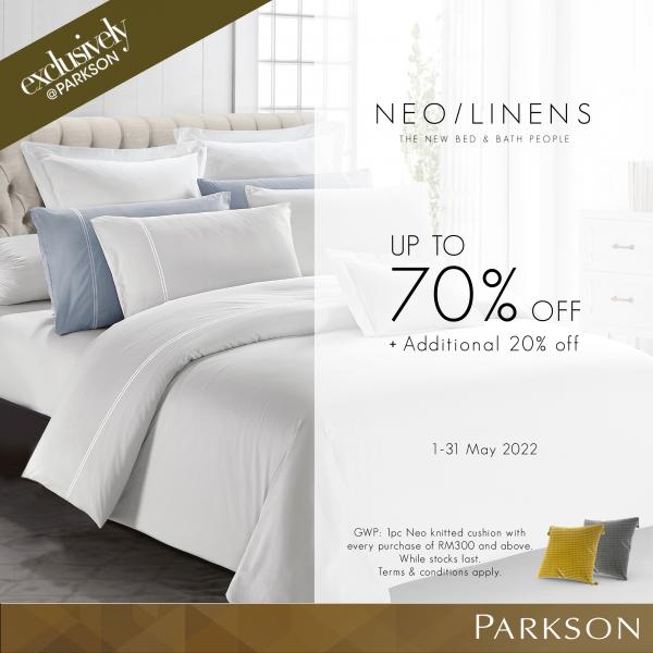 Parkson Neo Products Sale Up To 70% OFF (1 May 2022 - 31 May 2022)
