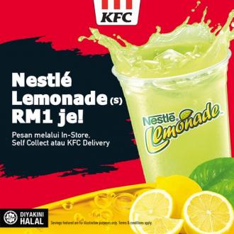 KFC Nestle Lemonade @ RM1 Promotion