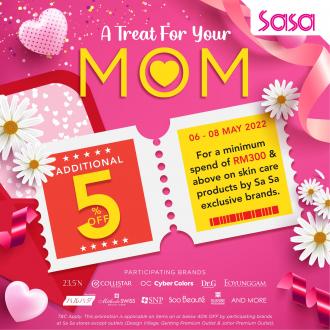 SaSa Mother's Day Promotion (6 May 2022 - 8 May 2022)