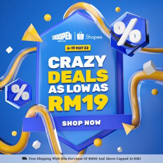 Shoopen Shopee May Special Promotion (6 May 2022 - 19 May 2022)