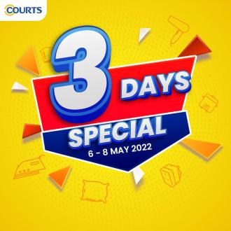 COURTS 3 Days Promotion (6 May 2022 - 8 May 2022)