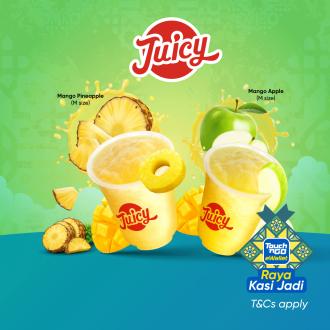 Juicy Fresh Juice Bar RM2.50 OFF Promotion with Touch 'n Go eWallet (1 May 2022 - 31 May 2022)