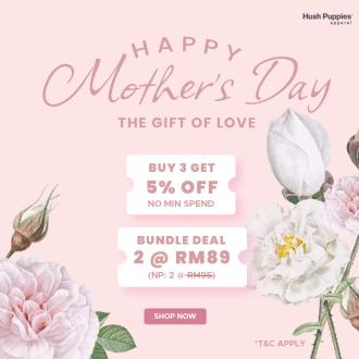 Hush Puppies Apparel Mother's Day Promotion (valid until 31 May 2022)