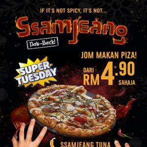 Domino's Pizza Super Tuesday Promotion Pizza from only RM4.90