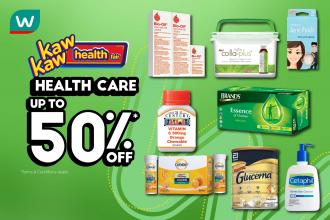 Watsons Health Care Sale Up To 50% OFF (12 May 2022 - 16 May 2022)