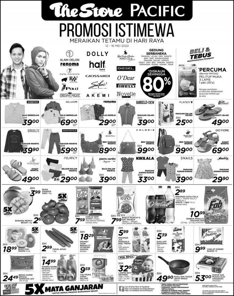 The Store and Pacific Hypermarket Wesak Day Promotion (12 May 2022 - 16 May 2022)