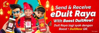 Boost Receive eDuit Raya Get Up To RM10 Shake Reward Promotion (29 April 2022 - 15 May 2022)