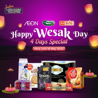 AEON BiG Wesak Day Promotion (13 May 2022 - 16 May 2022)