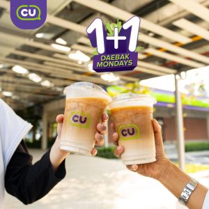 CU Daebak Mondays Buy 1 FREE 1 Iced Latte Promotion