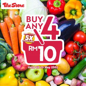 The Store Farm Fresh Vegetables Promotion (valid until 25 May 2022)