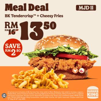 Burger King FREE e-Coupon Promotion (15 May 2022 - 18 July 2022)