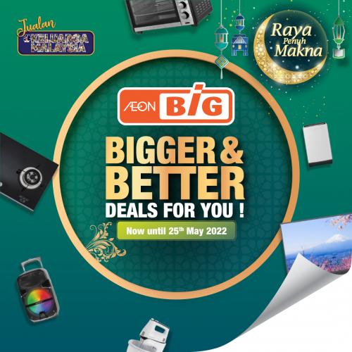 AEON BiG Electrical Appliances Promotion (valid until 25 May 2022)