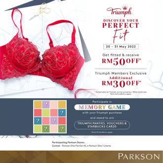 Parkson Triumph Sale (20 May 2022 - 31 May 2022)