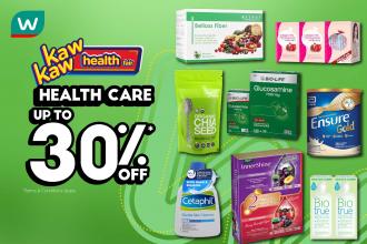 Watsons Health Care Sale Up To 30% OFF (19 May 2022 - 23 May 2022)