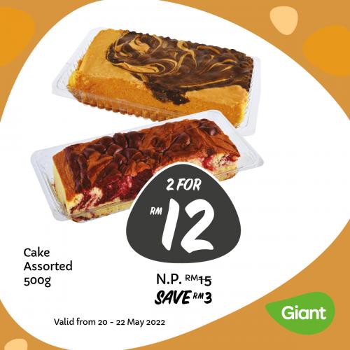 Giant Bakery Weekend Promotion (20 May 2022 - 22 May 2022)